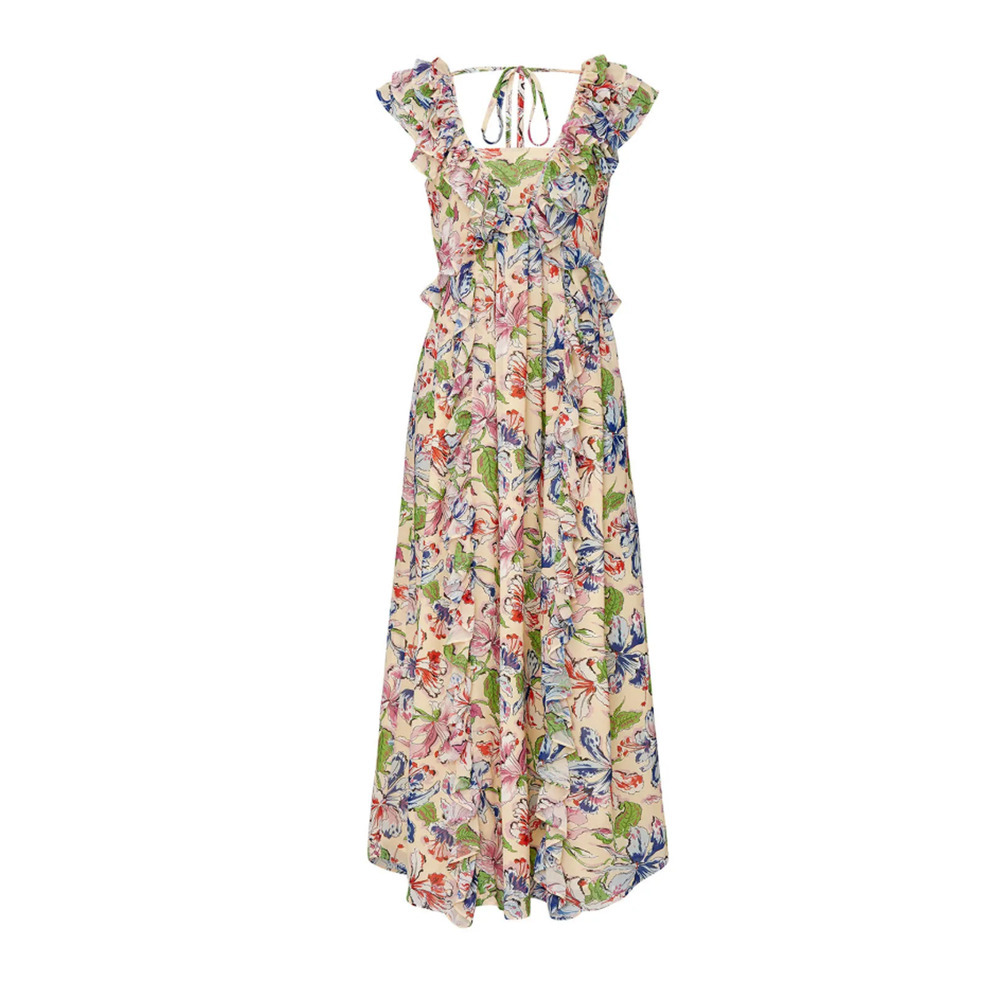 Hofmann Copenhagen Catharina Dress Spring Floral, Vacation‎ UK 36, US Sz 6